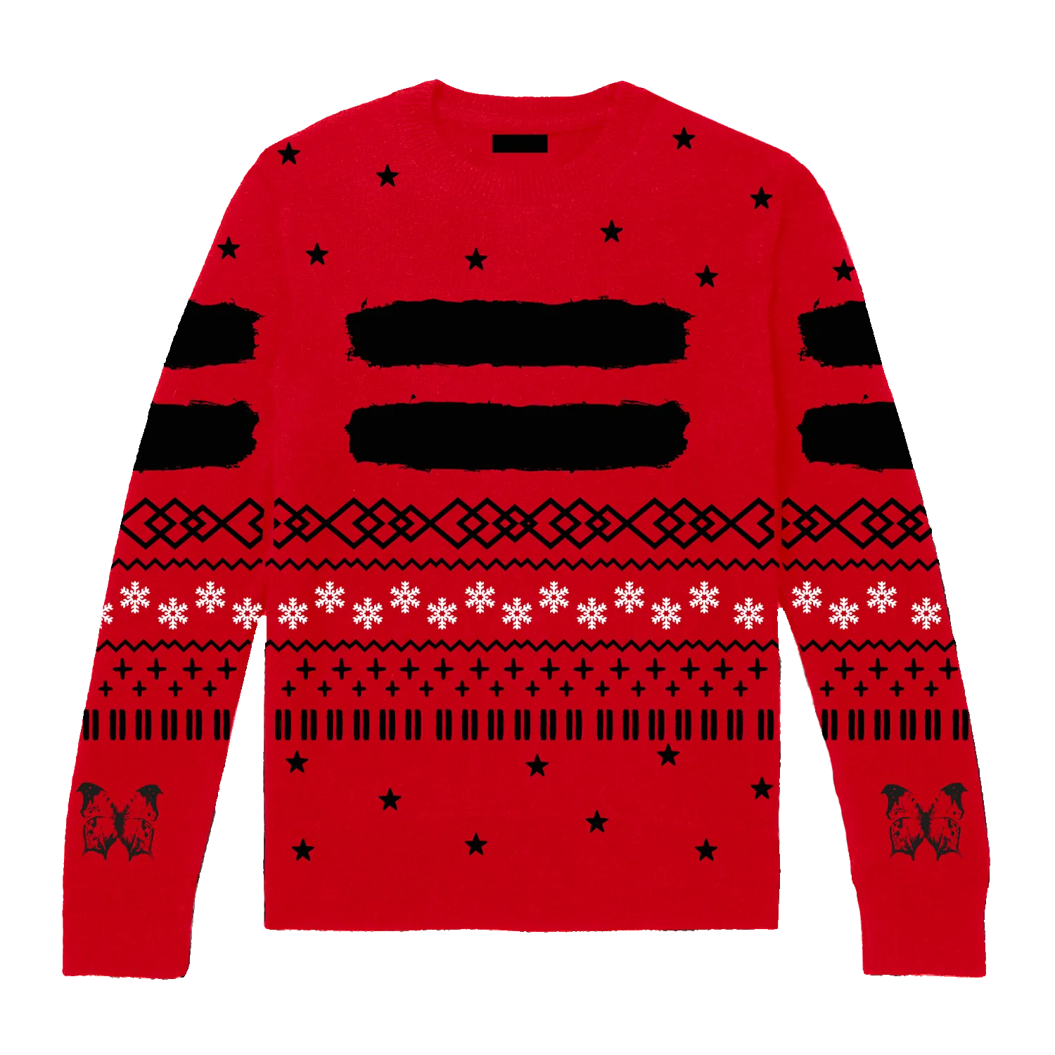 Equals Red Christmas Jumper