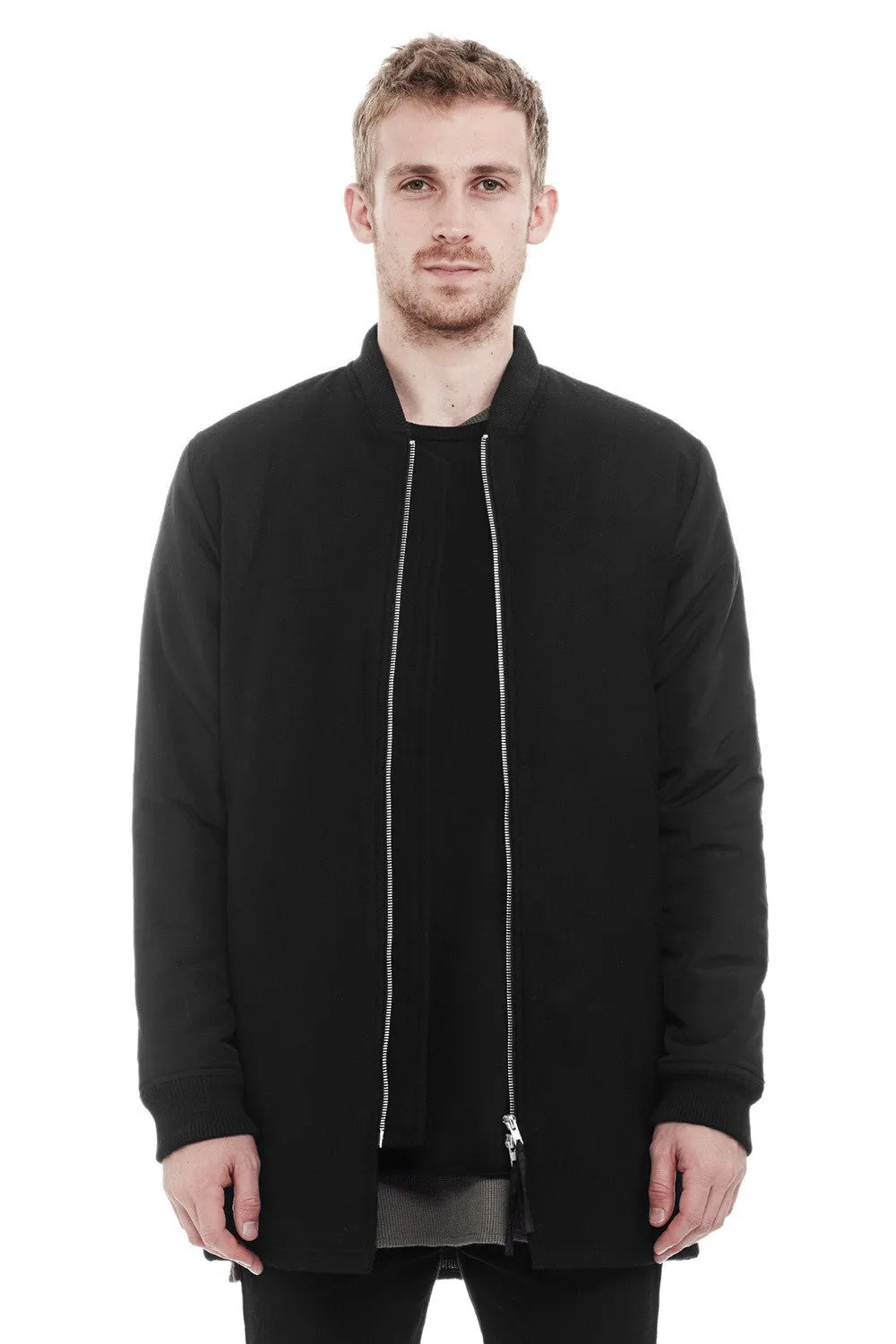 Extended Bomber - Black