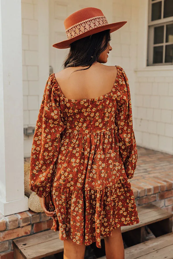 Fall Perfection Babydoll Dress