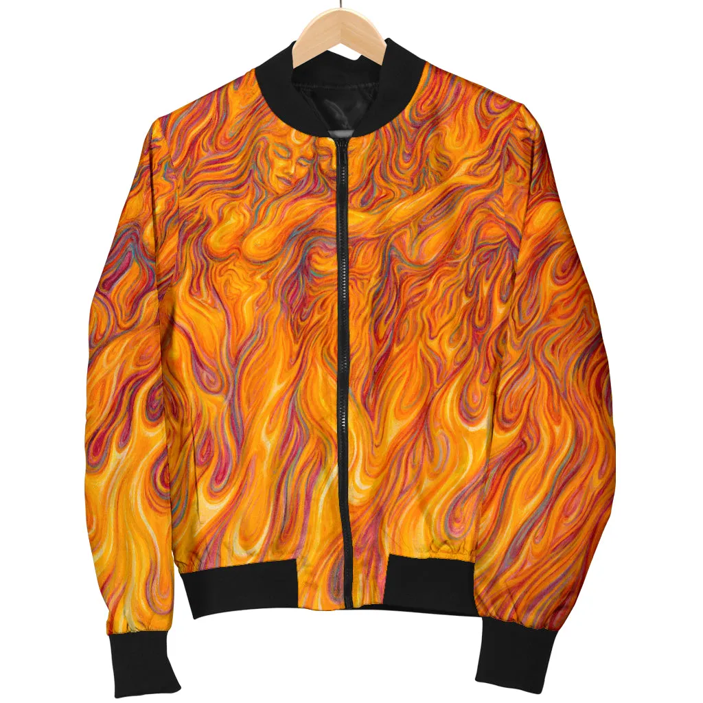 FLAMES OF PASSION BOMBER JACKET | MARK HENSON