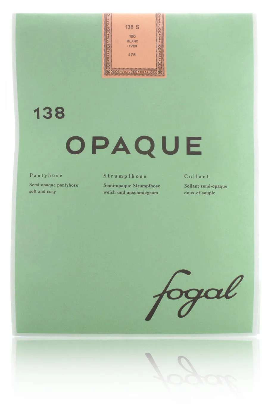 FOGAL 138 OPAQUE 305 Cyclame Tights