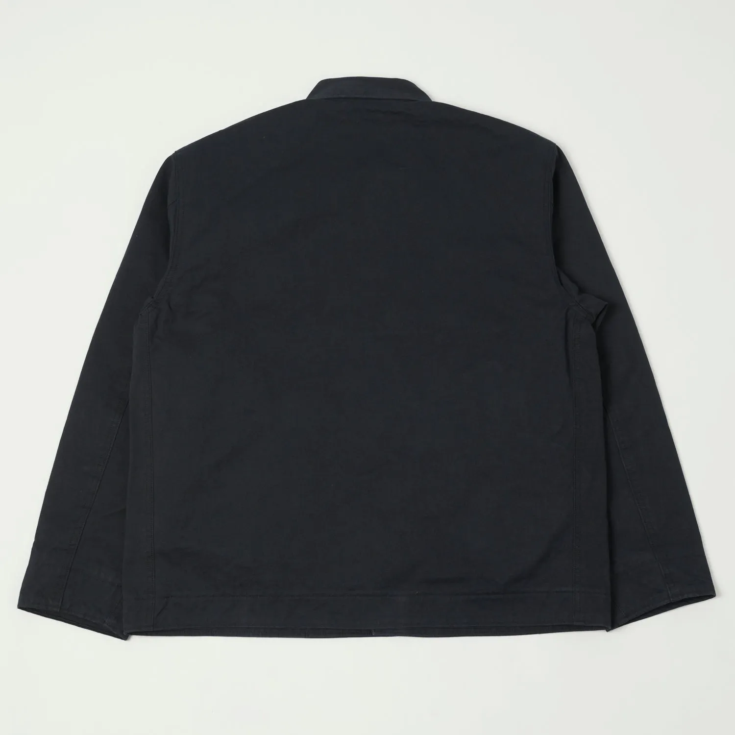 Full Count 2034 Old Japanese Twill US Navy Utility Jacket - Black