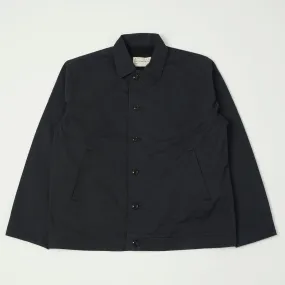 Full Count 2034 Old Japanese Twill US Navy Utility Jacket - Black