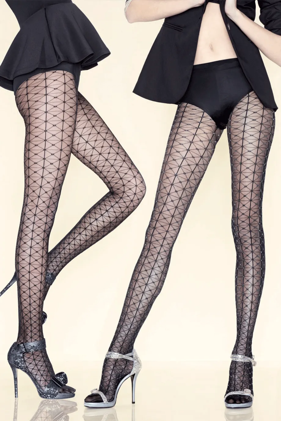 GERBE PARIS BY NIGHT Black Tights