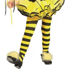 Girls Bumble Bee Tights