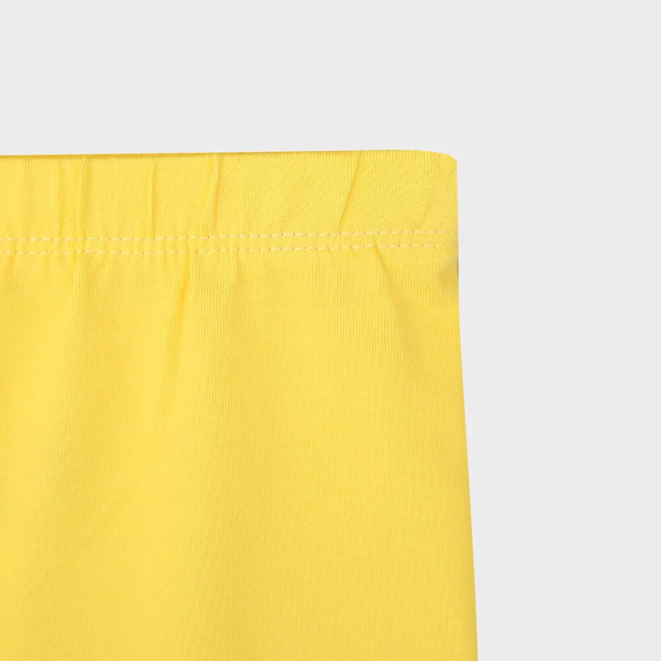 Girl's Yellow Soft Cotton Legging (LE-11556)