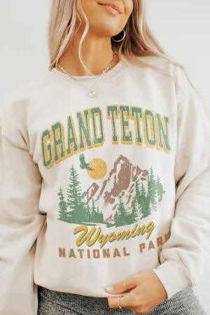 Grand Teton Sweatshirt Sand