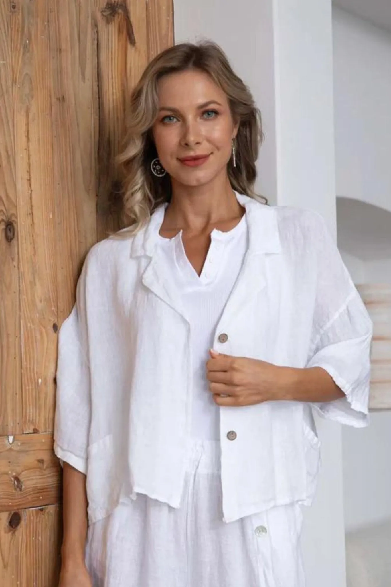 Guliana Linen Jacket