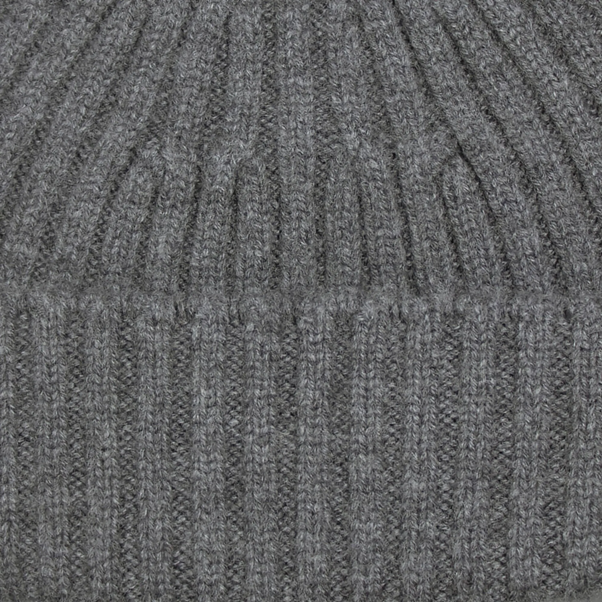 Heavyweight Merino Cashmere Ribbed Beanie