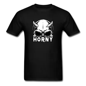 Horny Men's Funny Halloween T-Shirt