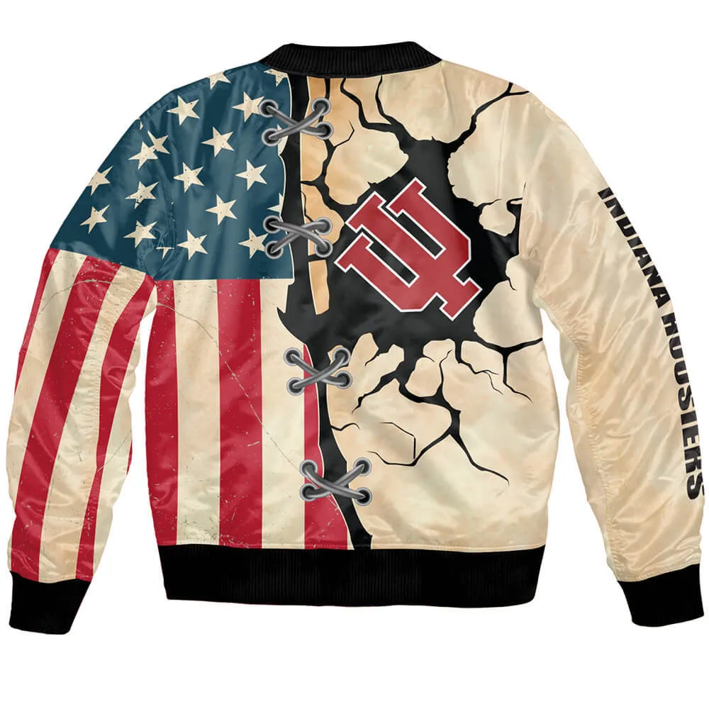 Indiana Hoosiers Bomber Jacket