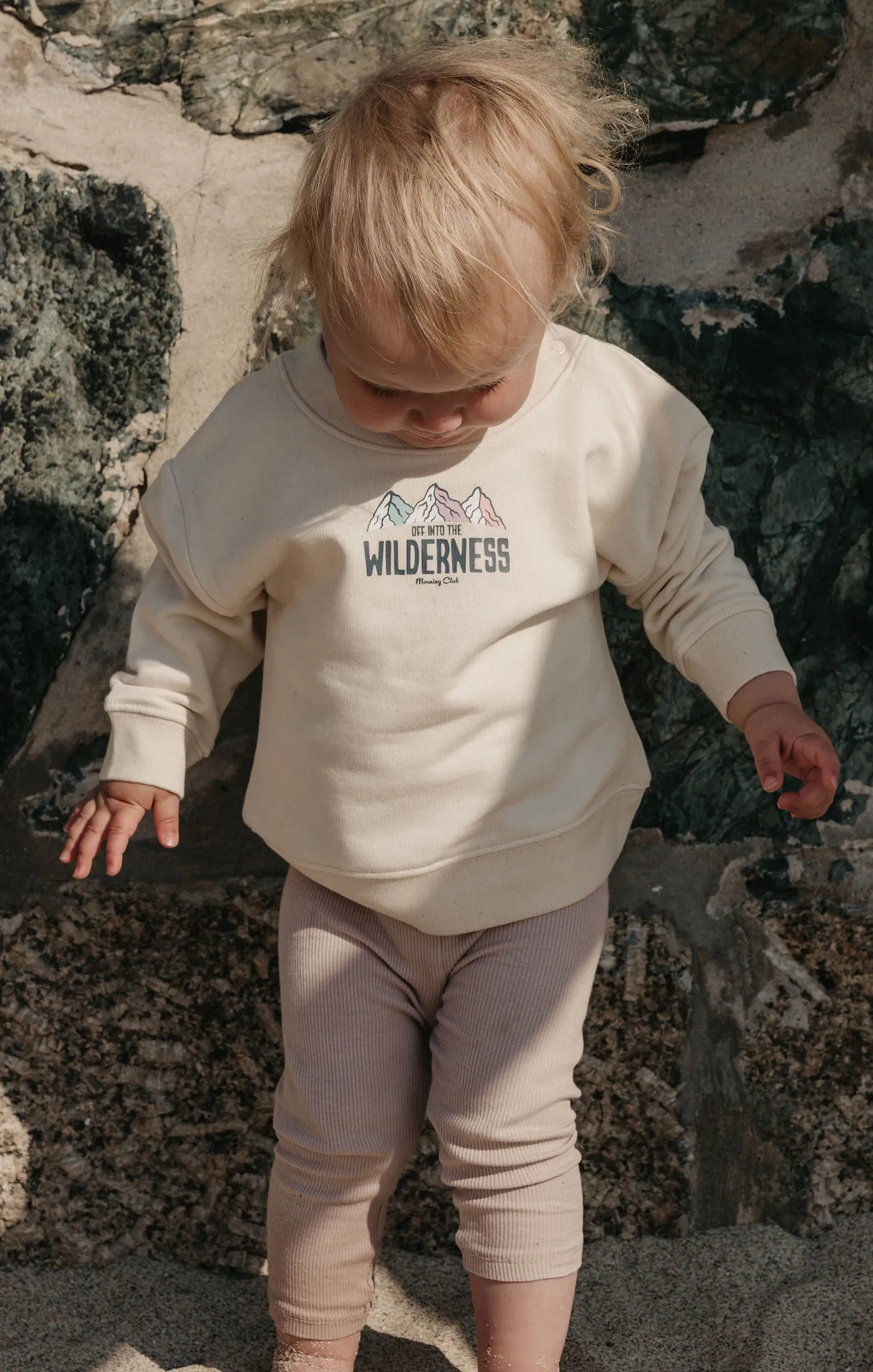 Into The Wilderness Organic Cotton Childrens Sweatshirt