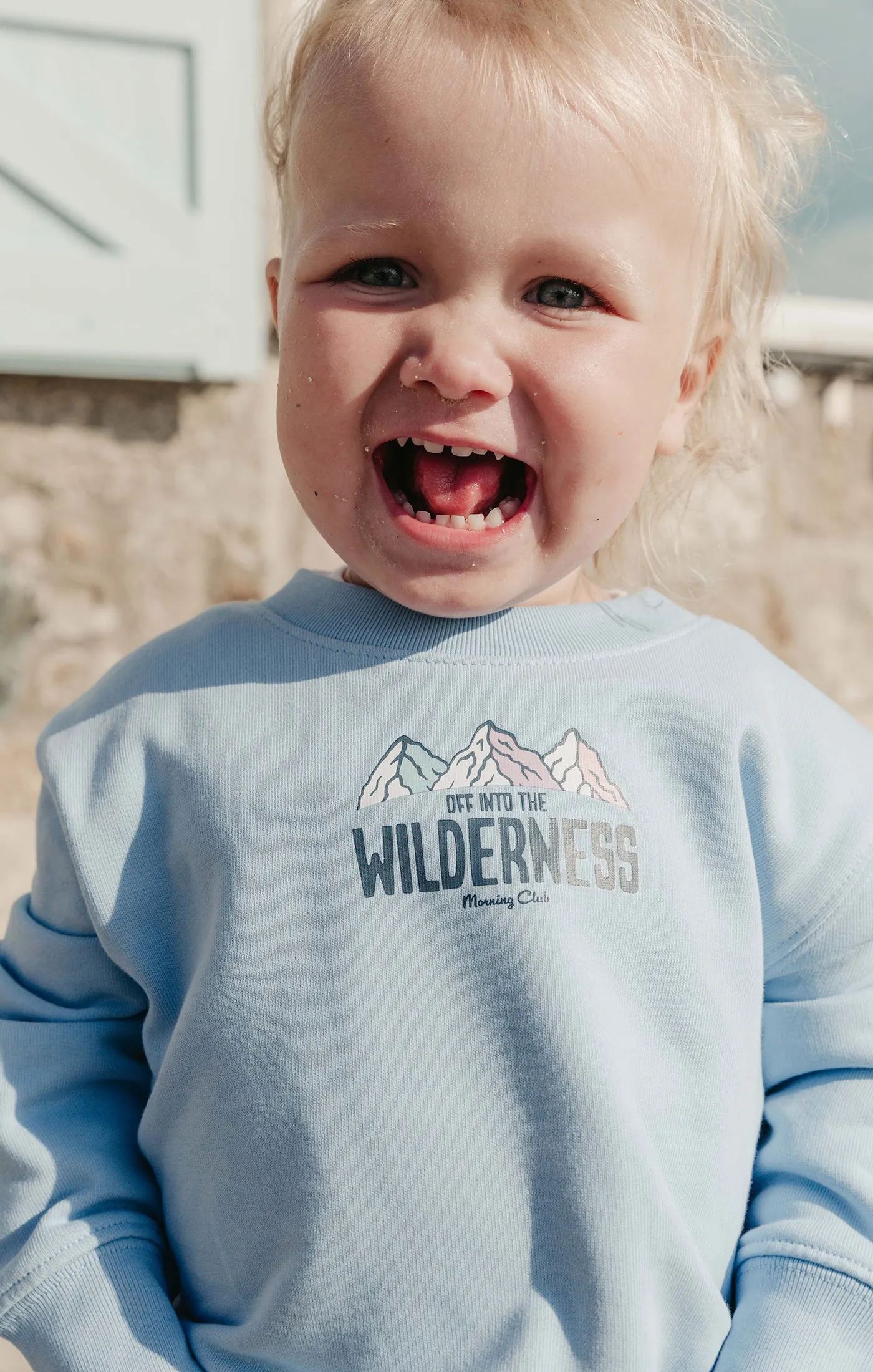 Into The Wilderness Organic Cotton Childrens Sweatshirt