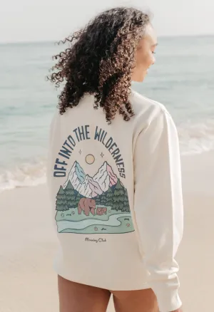 Into The Wilderness Organic Cotton Sweatshirt