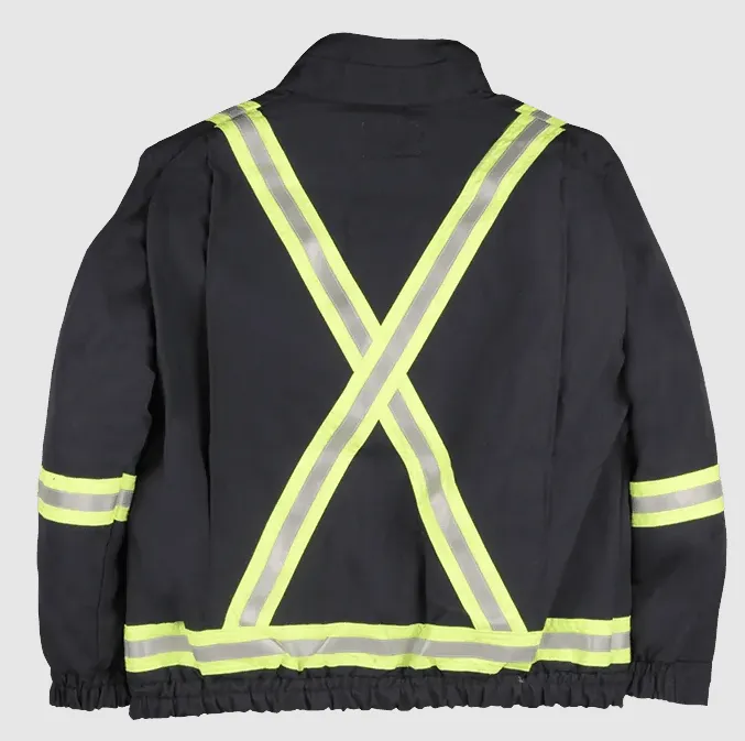 Jacket - Big Bill Westex UltraSoft®  Flame-Resistant Unlined 3-in-1 Reflective Bomber Jacket L495US9