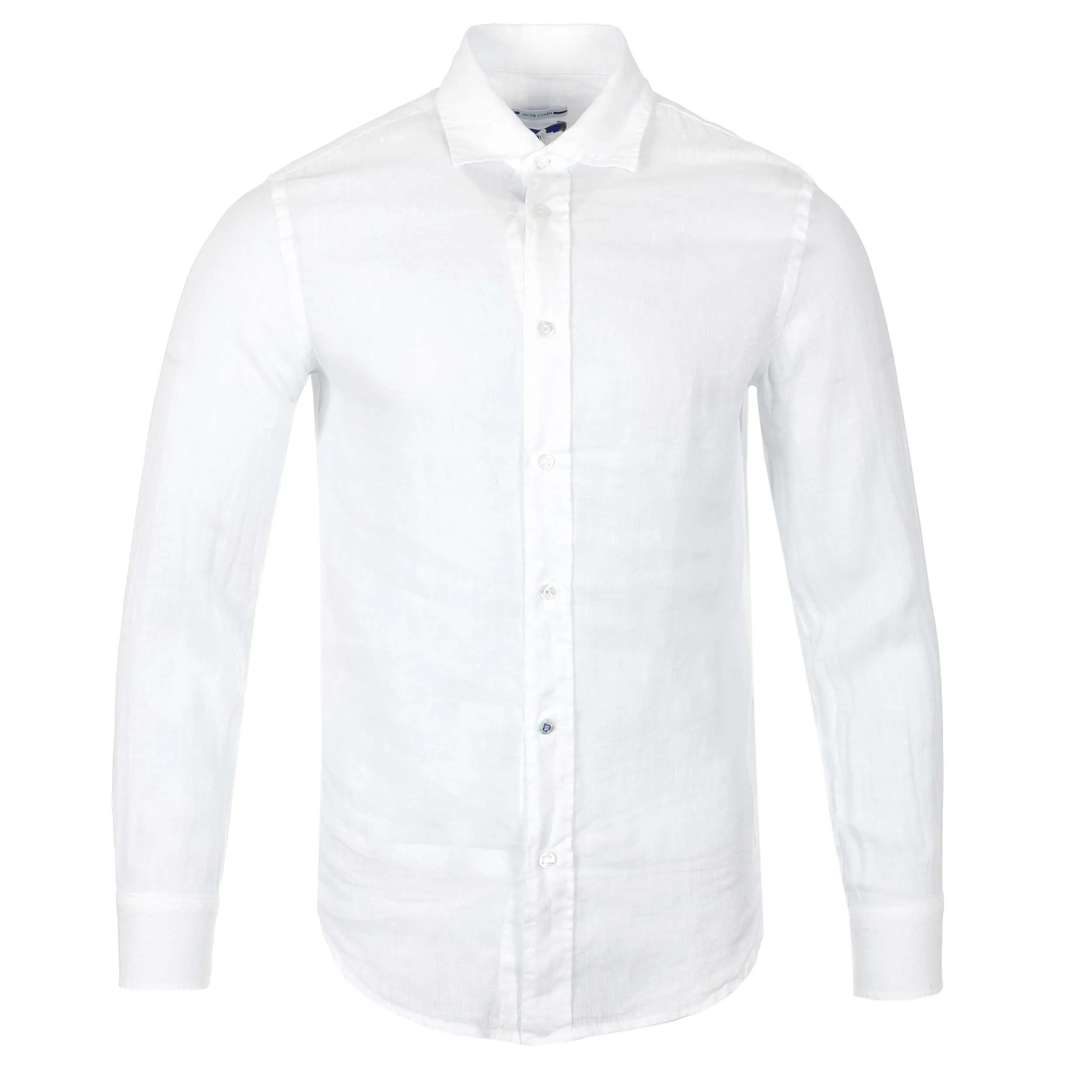 Jacob Cohen Basic Linen Shirt in White