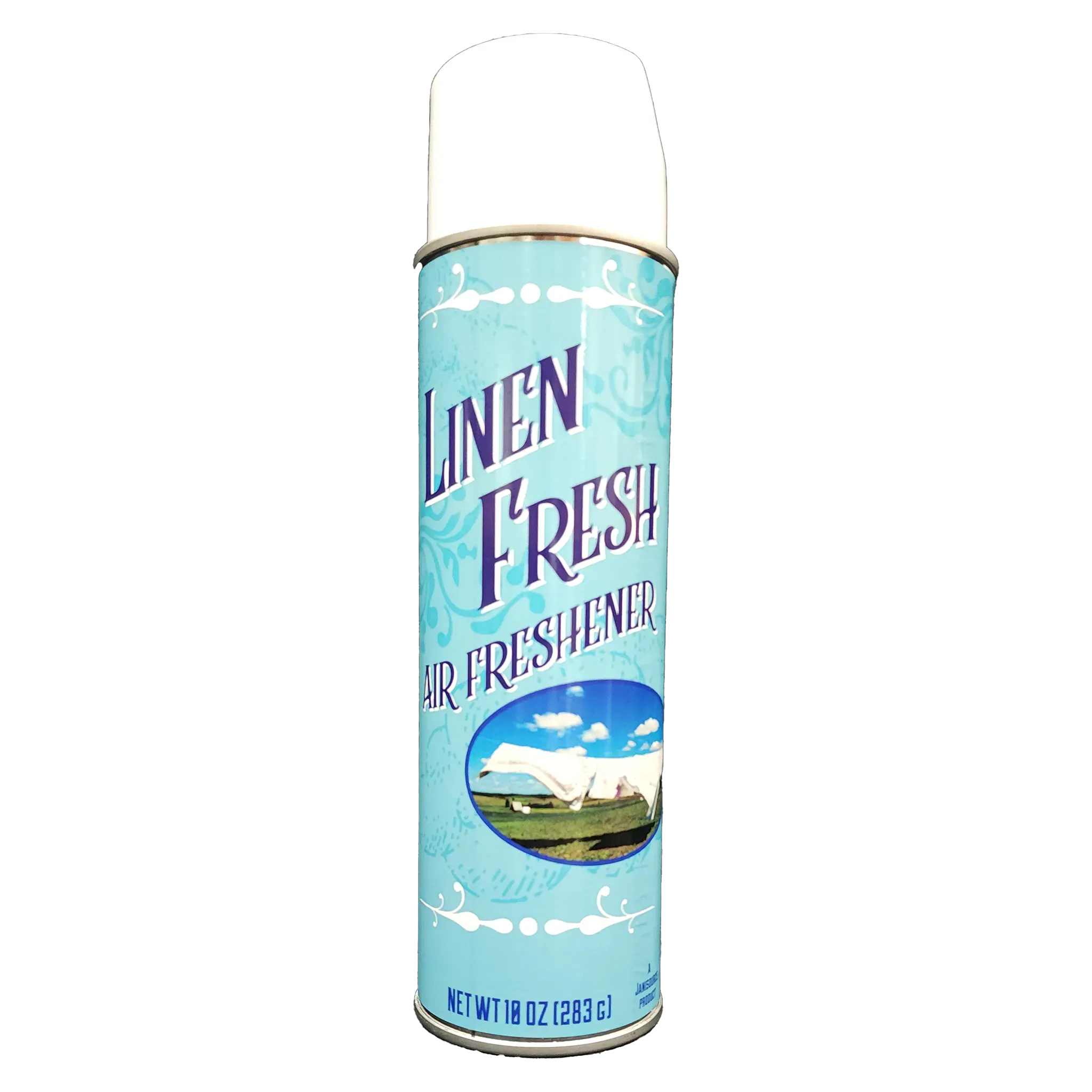 JaniSource Fresh Linen Air Freshener, Aerosol, 10 oz