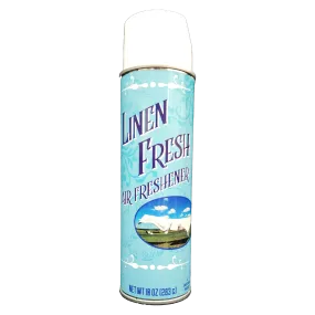 JaniSource Fresh Linen Air Freshener, Aerosol, 10 oz