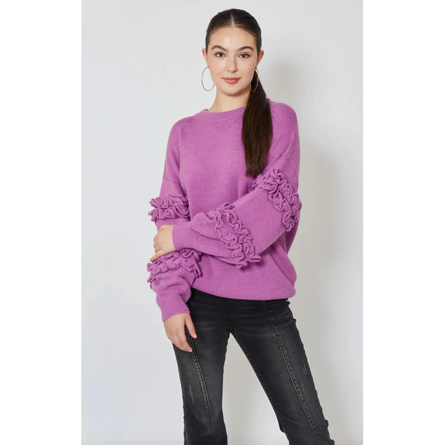 Jumper Garland Ruffle - Lilac