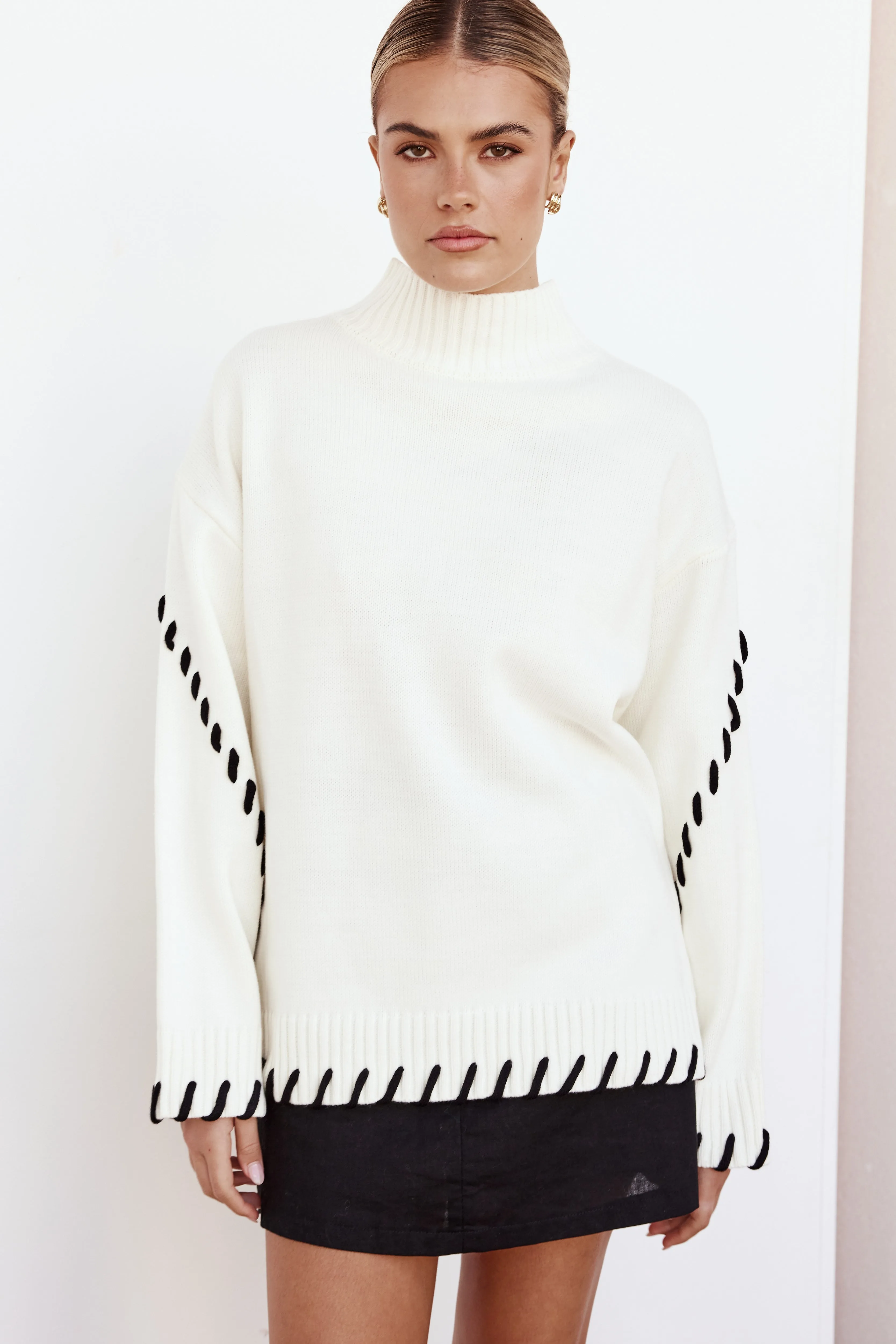 Kai Knit Top (Cream)