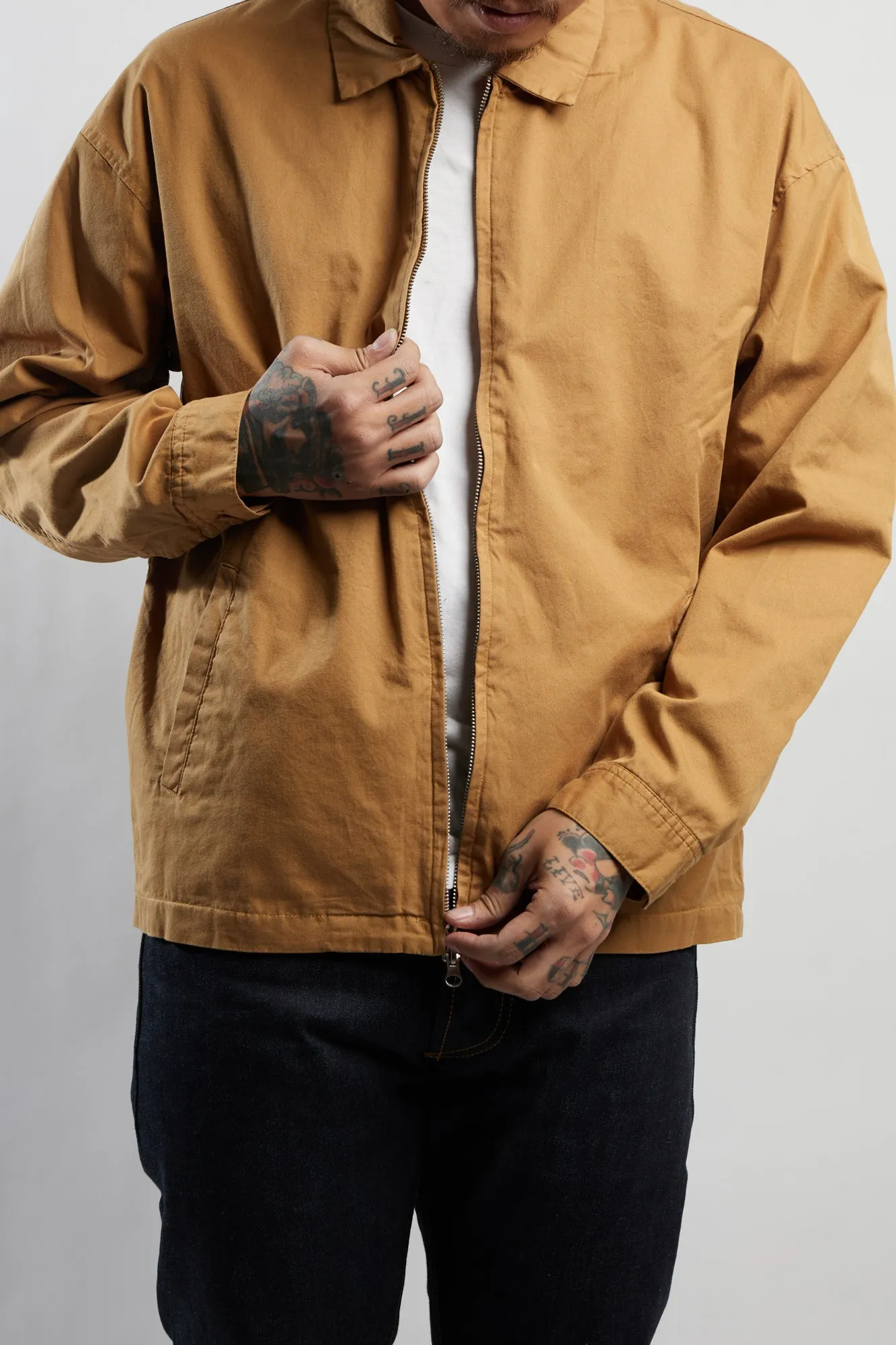 Khaki Bomber Jacket