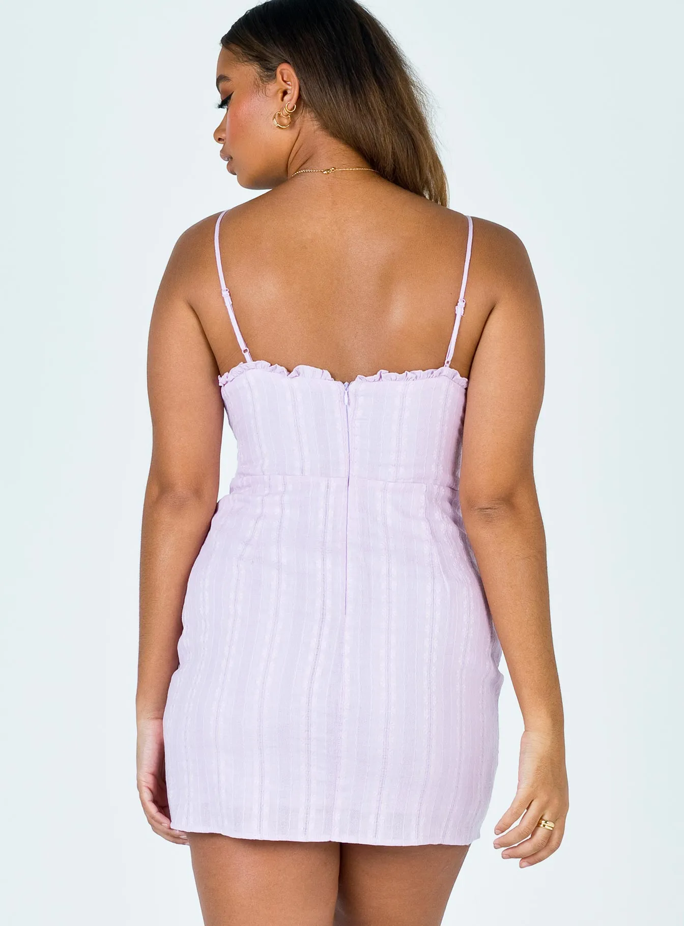 Layland Mini Dress Purple