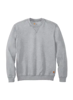 Loose Fit Midweight Crewneck Sweatshirt Heather Grey