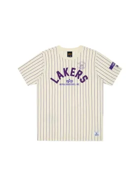 LOS ANGELES LAKERS X ALPHA X NEW ERA TEE