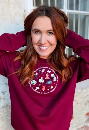 Love Christmas Organic Cotton Sweatshirt