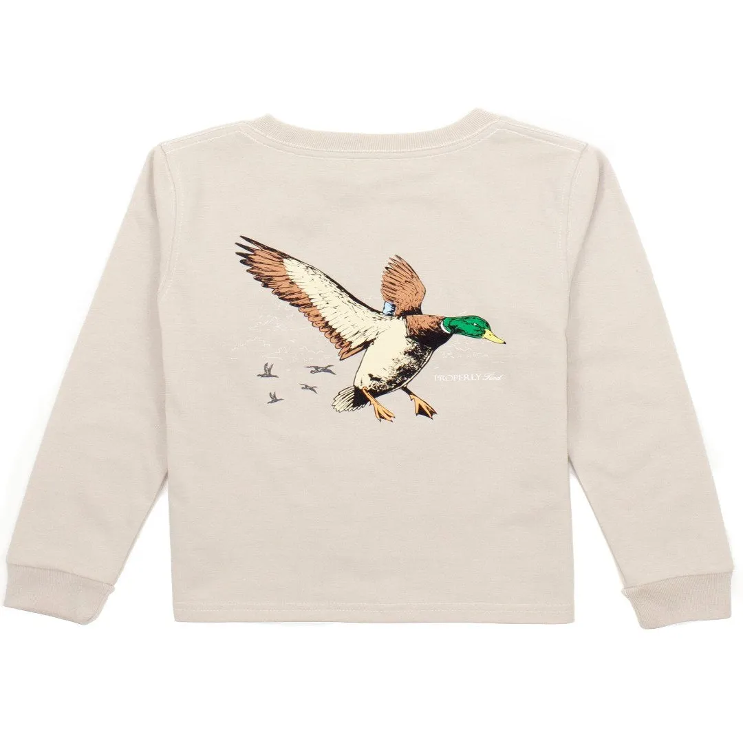 Mallard Flight Linen Long Sleeve Tee