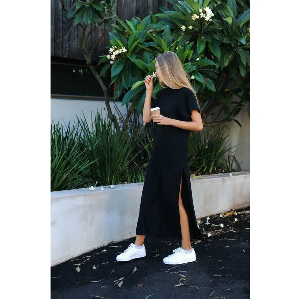 Maxi T Shirt Dress Women Summer Beach Sexy Kim Kardashian Ukraine Kyliejenner Linen Boho Long Black Bodycon Dresses Plus Size