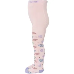 MELTON Shells Tights Crystal Pink