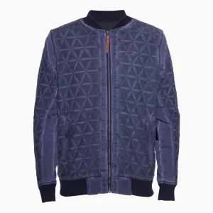 Men's Brian Cold Dye Quilted Bomber Jacket