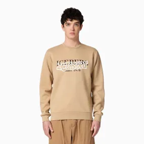 Men's Crew Neck Sweatshirt With Institutional Logo