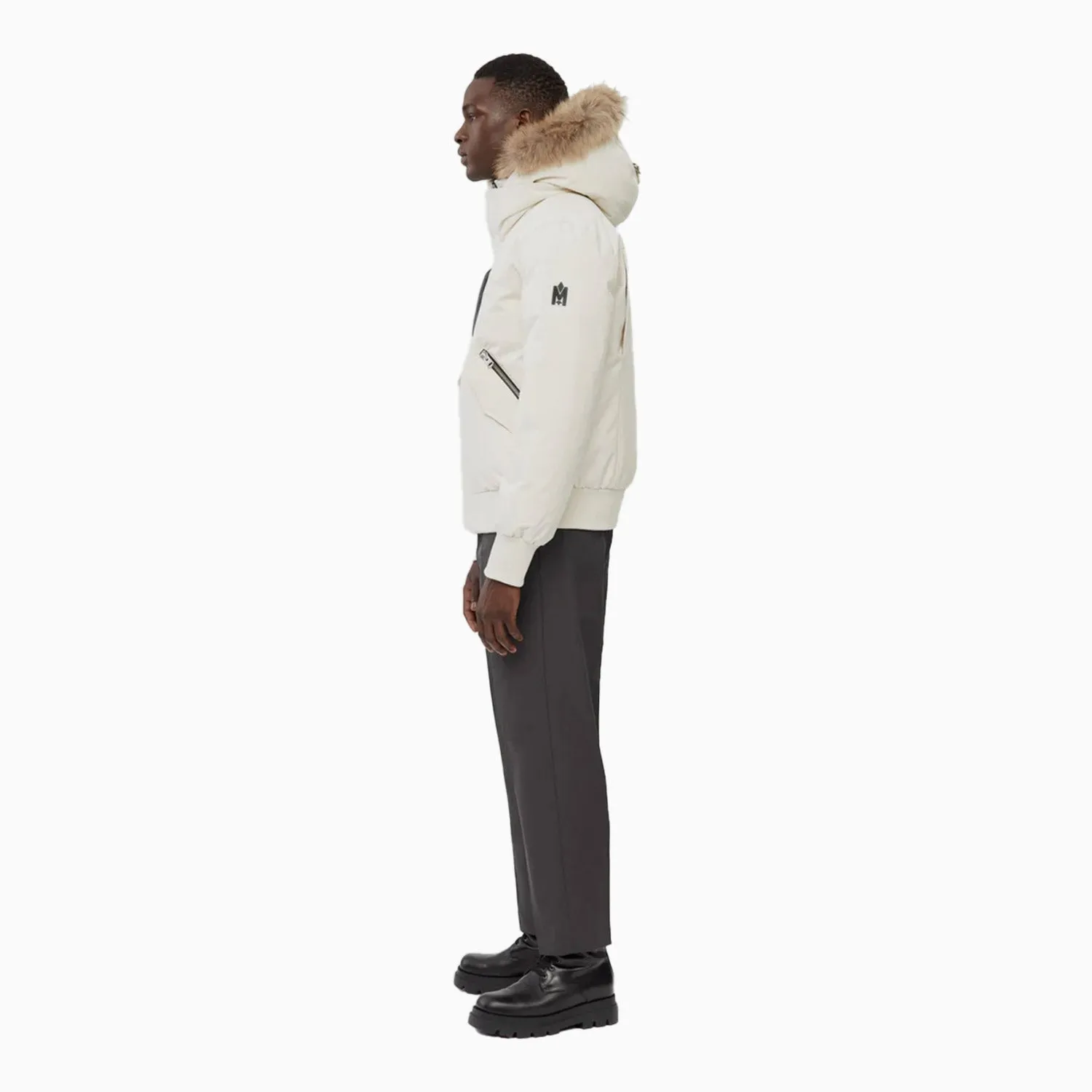 Men's DIXON 2-in-1 Nordic Tech Down Bomber Jacket With Natural Fur