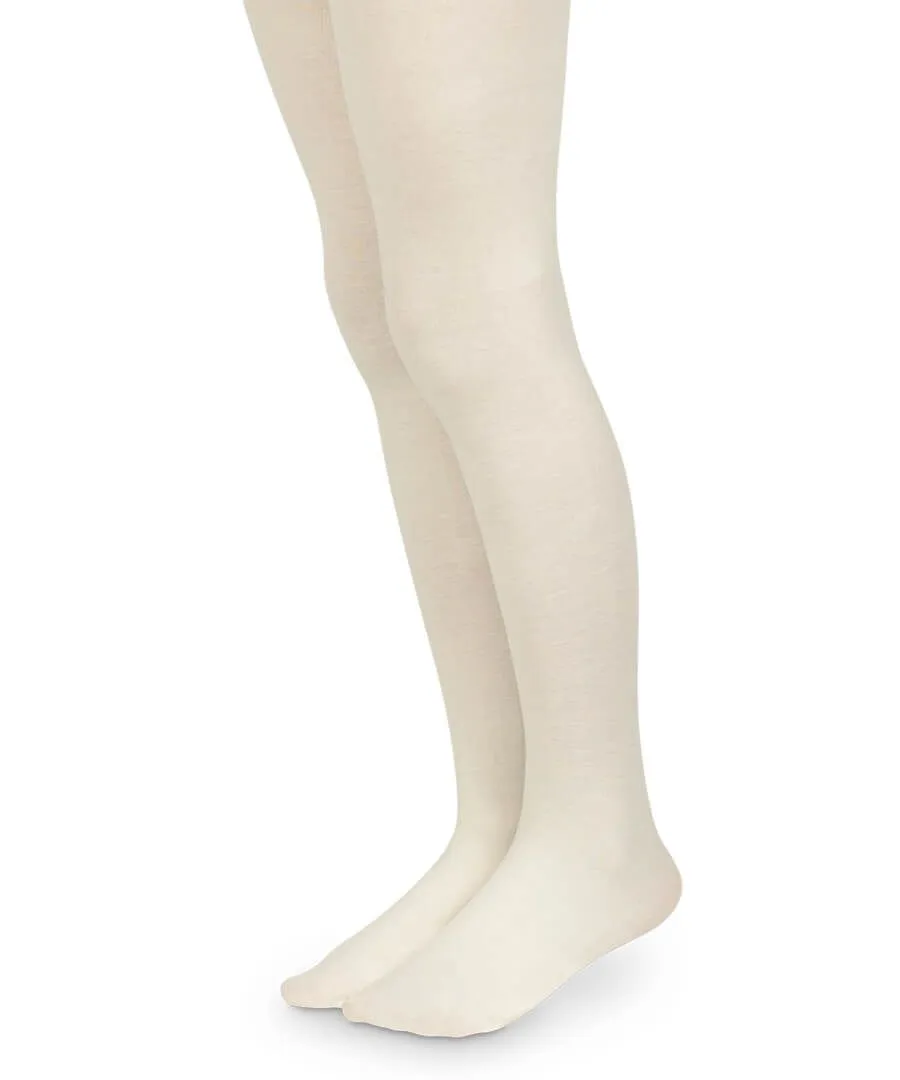 Microfiber Nylon Tights - Ivory