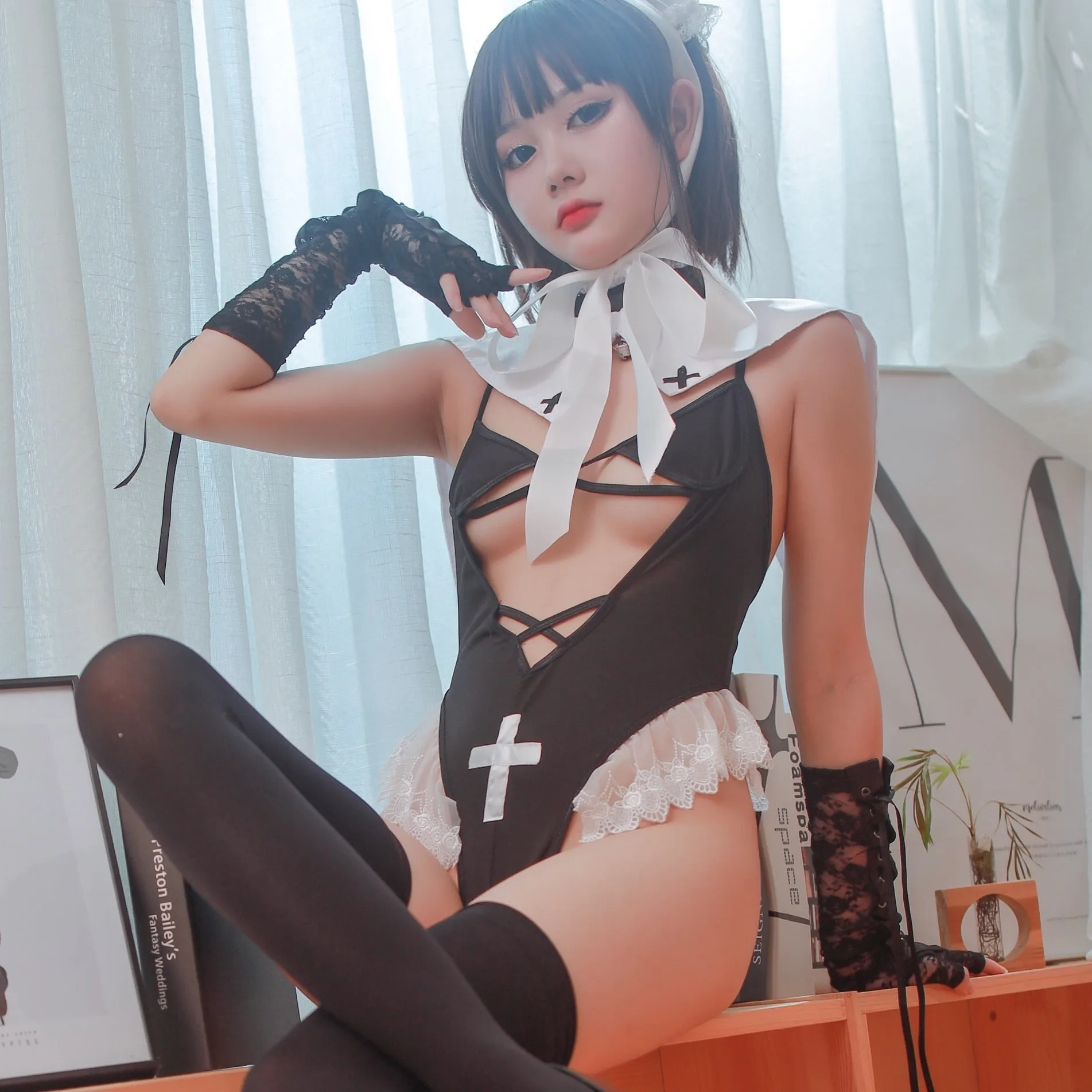 Naughty Nun Bodysuit