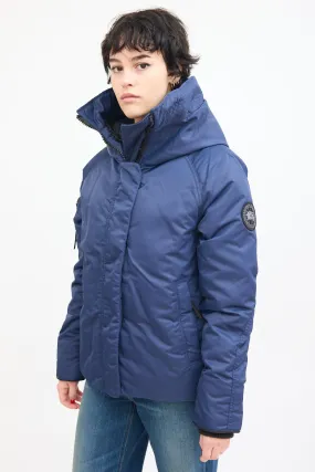 Navy Everleigh Bomber Down Jacket