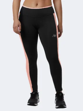 New Balance Accelerate Women Performanc Tight Grapefruit