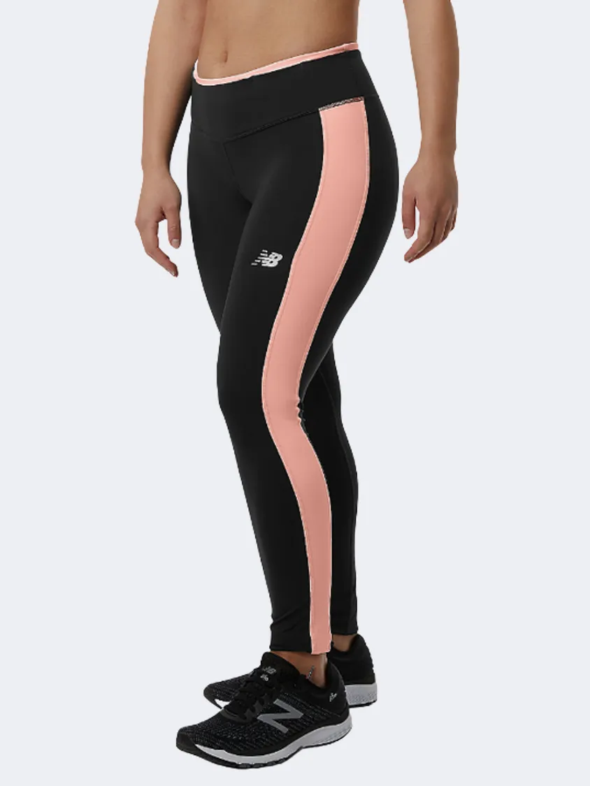 New Balance Accelerate Women Performanc Tight Grapefruit