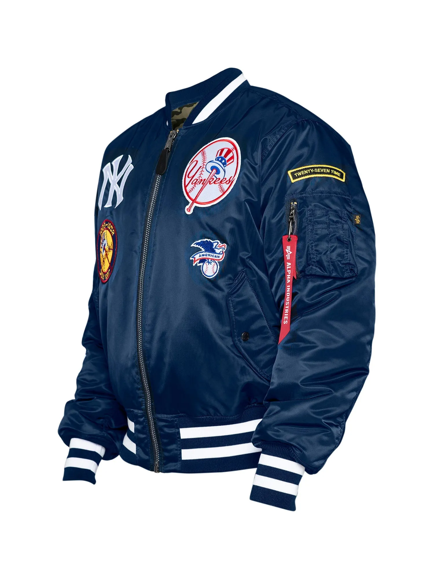 NEW YORK YANKEES X ALPHA X NEW ERA MA-1 BOMBER JACKET W