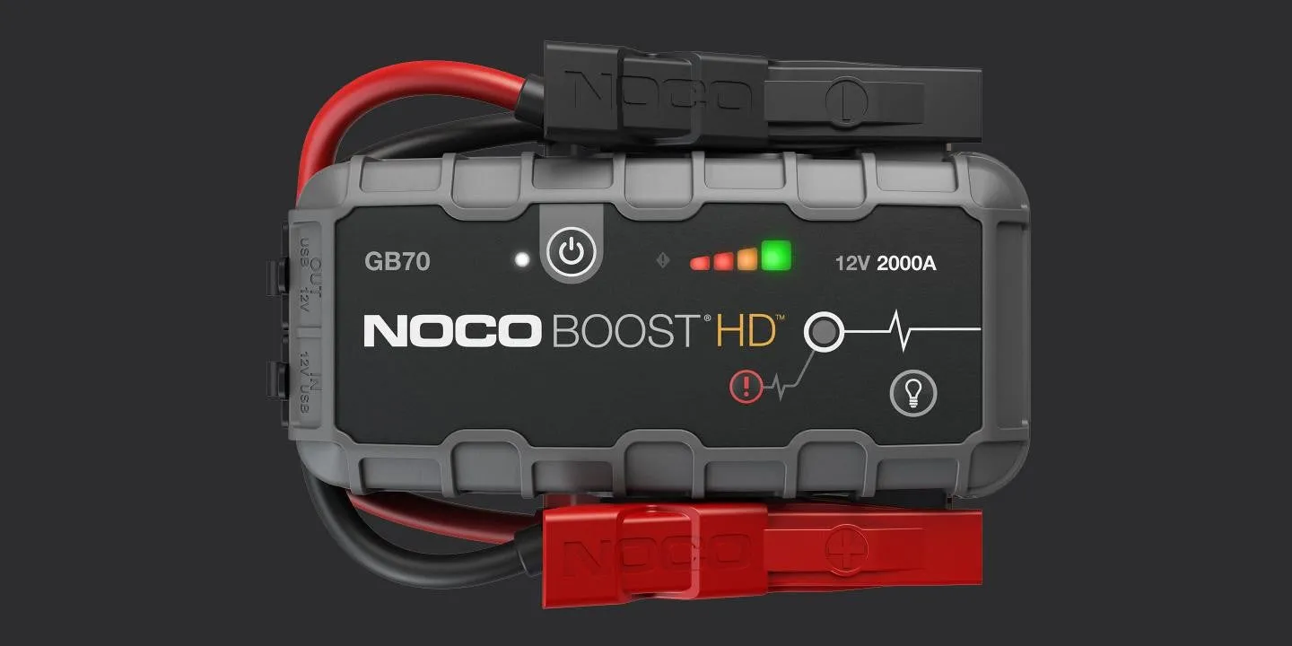 Noco GB70 Boost Plus 2000A Lithium Jump Starter