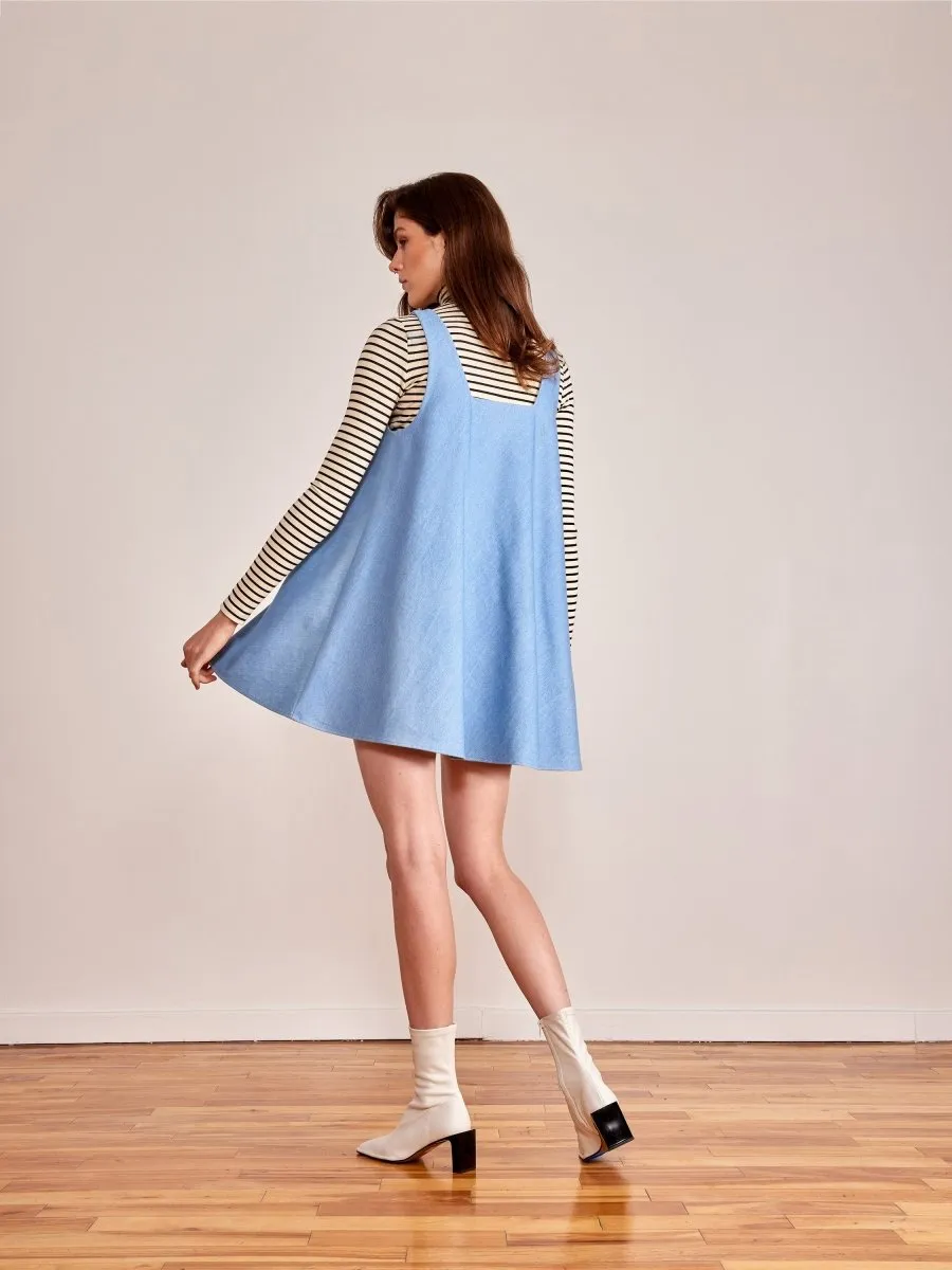 Odeyalo Nili Dress - Blue Denim (Online Exclusive)