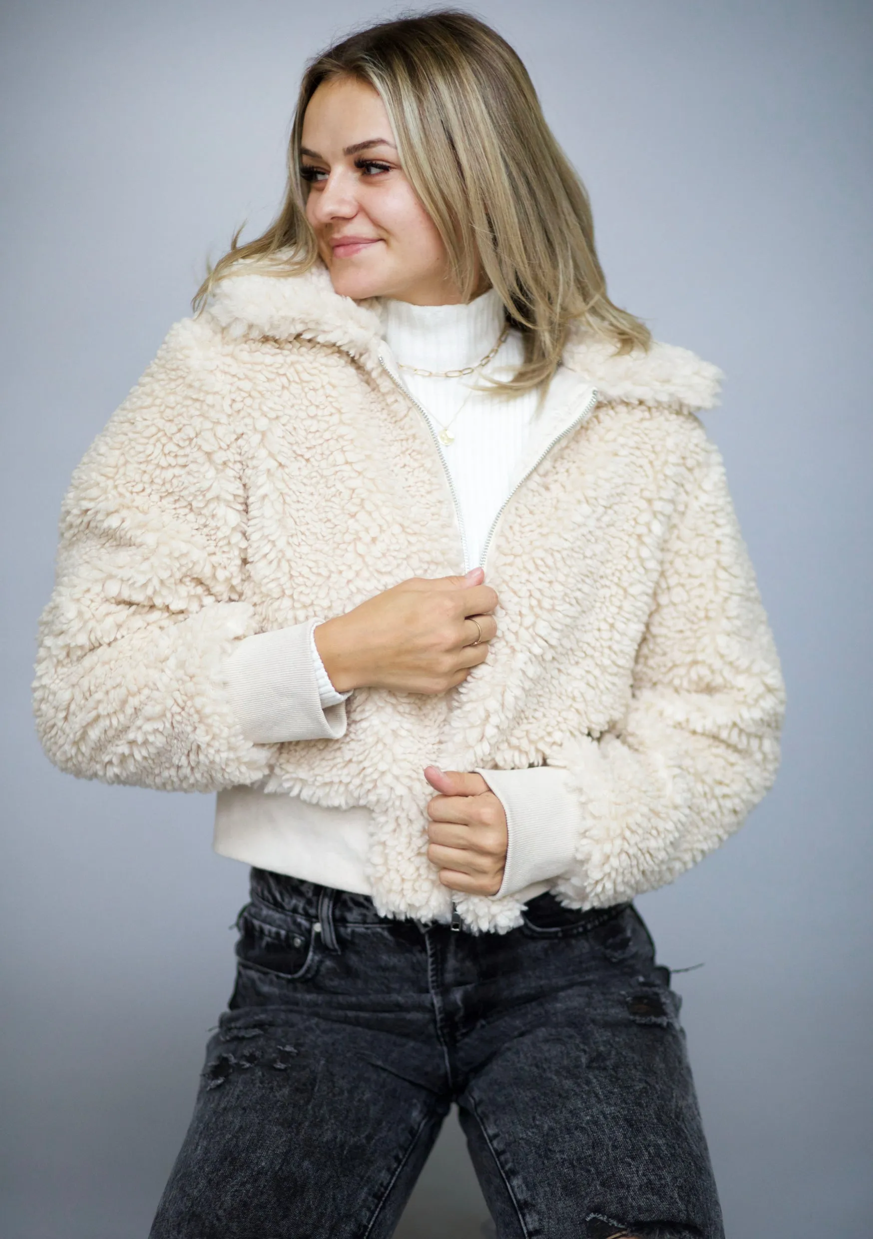 On Cloud Nine Sherpa Jacket