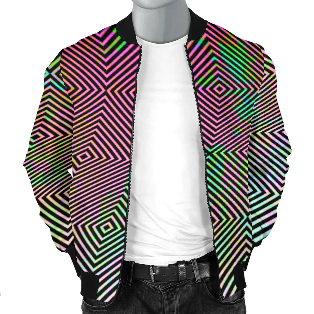 OPTICAL BOMBER JACKET