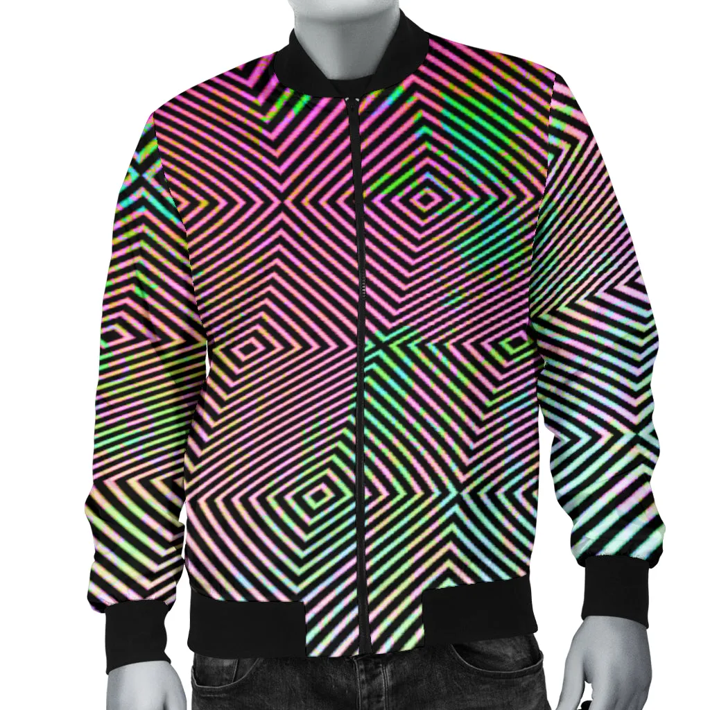 OPTICAL BOMBER JACKET