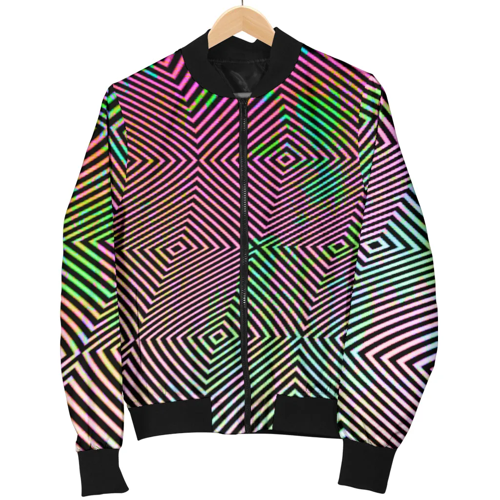 OPTICAL BOMBER JACKET