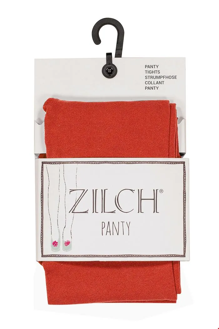 Oranje panty | Zilch tights brick