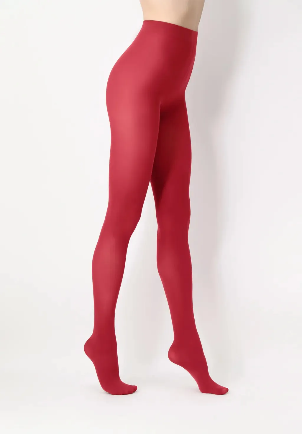 Oroblu All Colors 50 Opaque Tights Deep Red