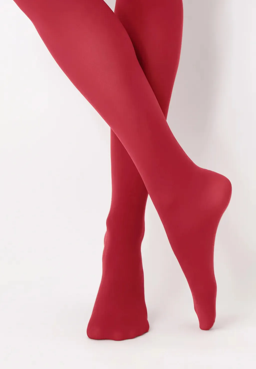 Oroblu All Colors 50 Opaque Tights Deep Red